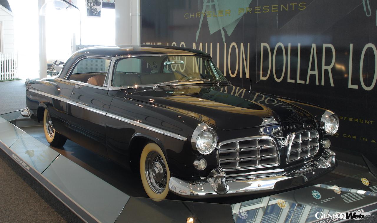 1955年製クライスラー 300。フロントビュー