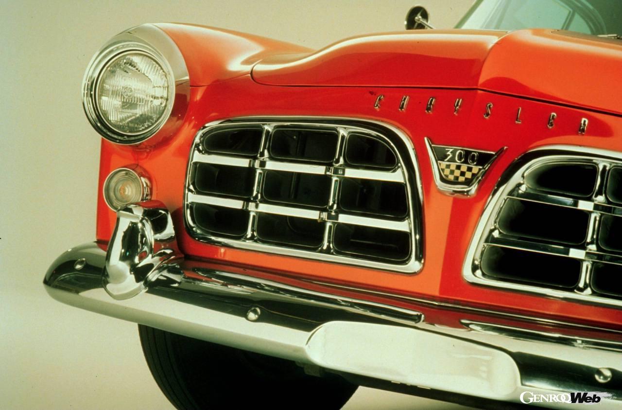 1955年製クライスラー C-300。フロントセクション