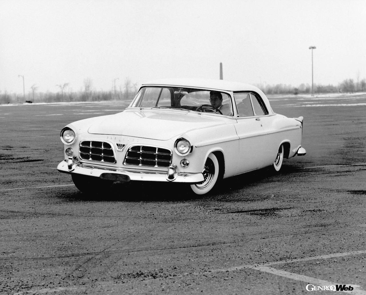 1955年クライスラー300。フロントビュー
