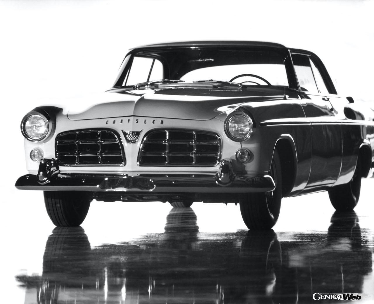 1955年製クライスラー300。フロントビュー