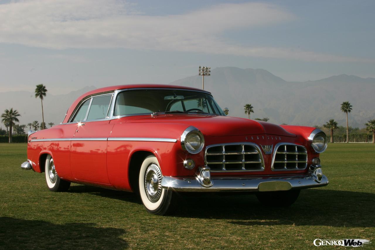 1955年製クライスラー 300 スポーツ クーペ。フロントビュー