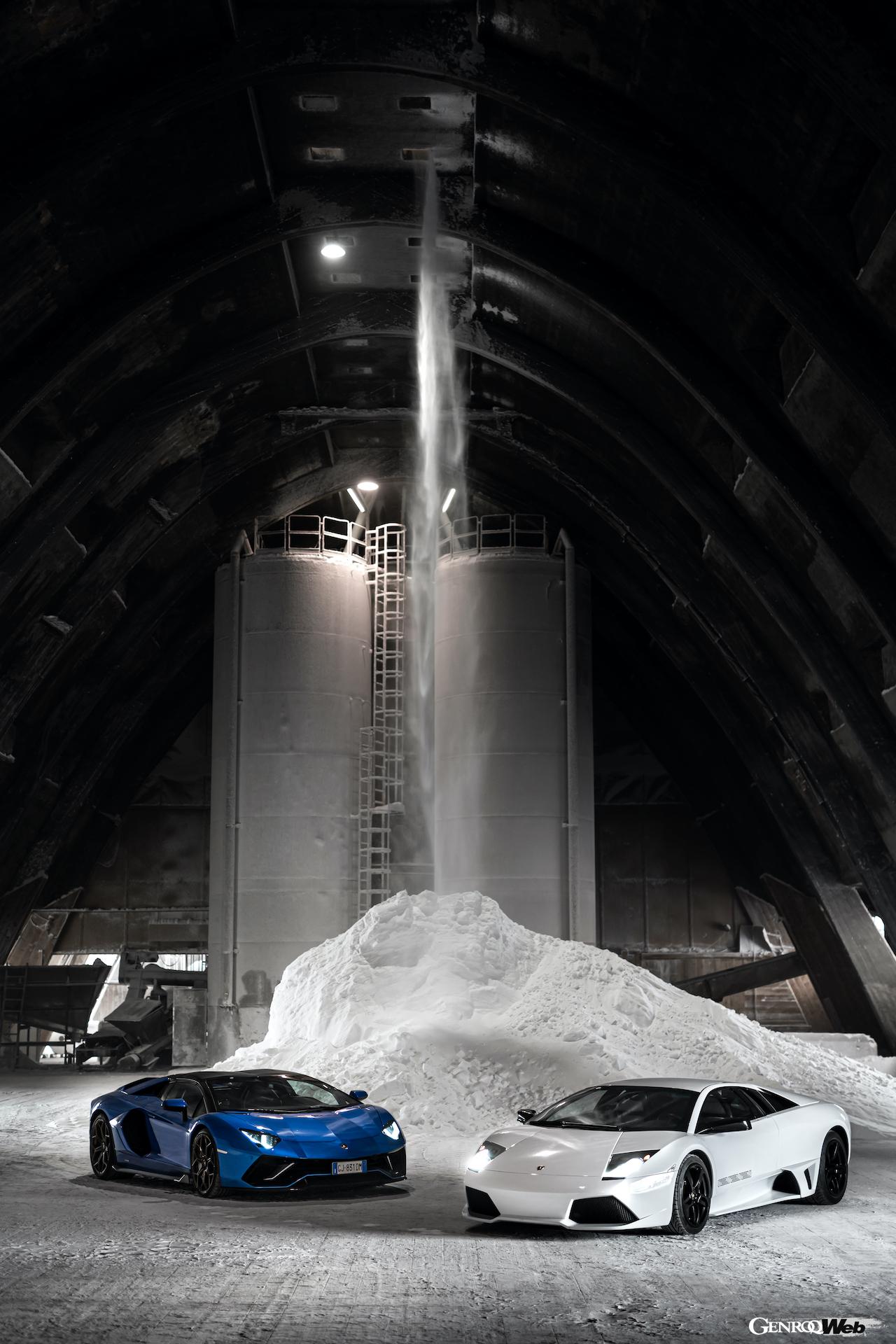 ランボルギーニ ムルシエラゴの2台イメージ