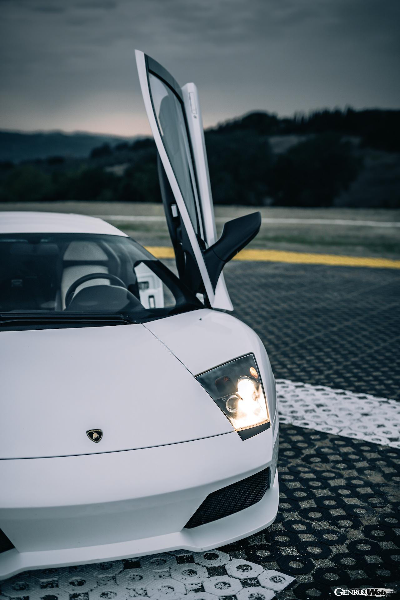 ランボルギーニ ムルシエラゴのフロントセクション