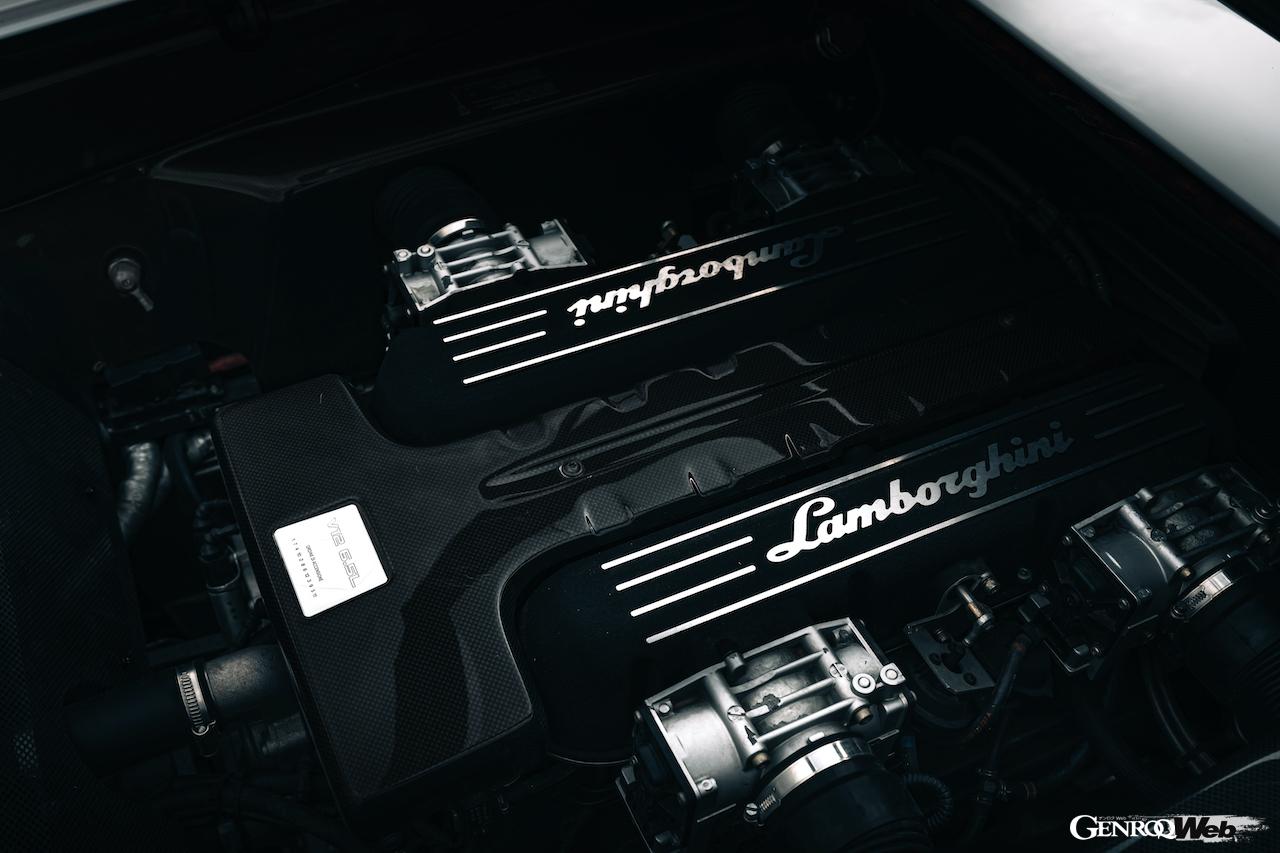 ランボルギーニ ムルシエラゴのV12エンジン