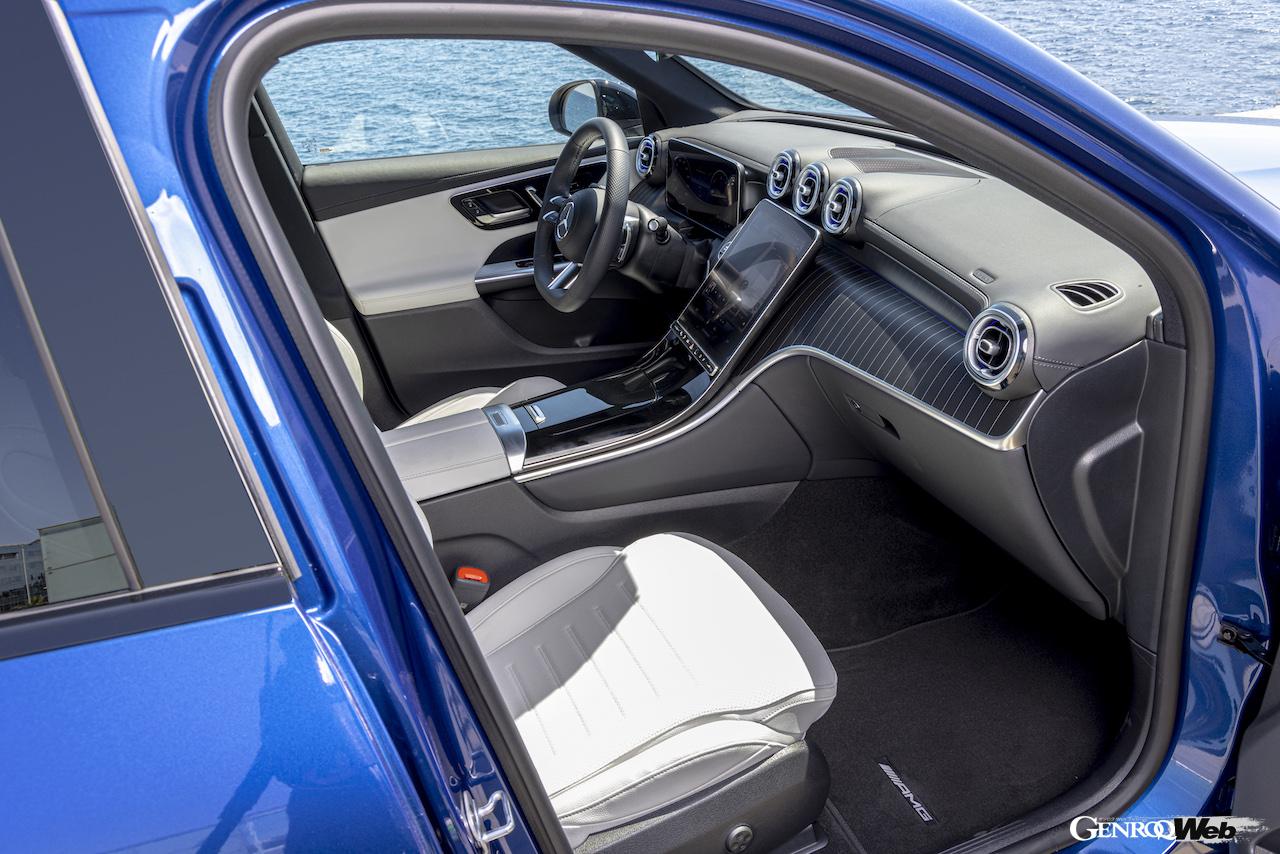 新型メルセデス・ベンツGLC 400eのインテリア