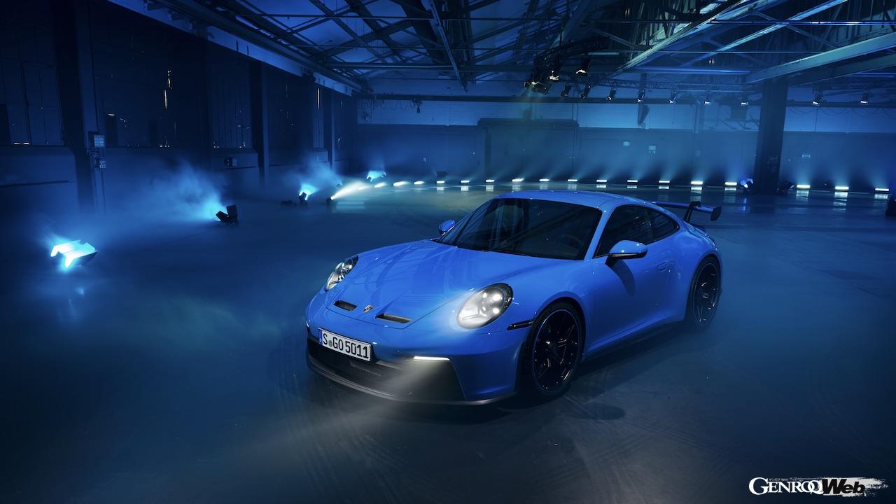 ポルシェ 911 GT3のフロントビュー