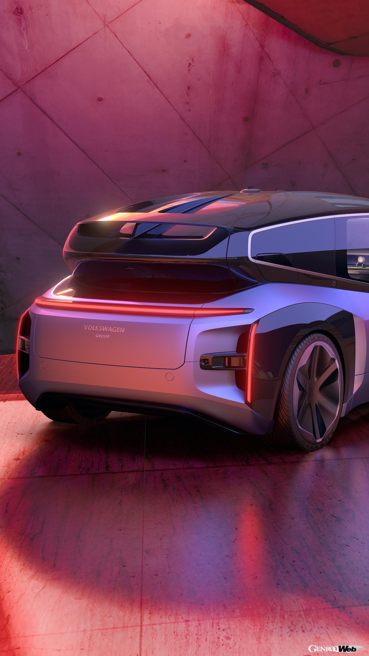 フォルクスワーゲンのコンセプトカー、GEN.TRAVELのリヤセクション