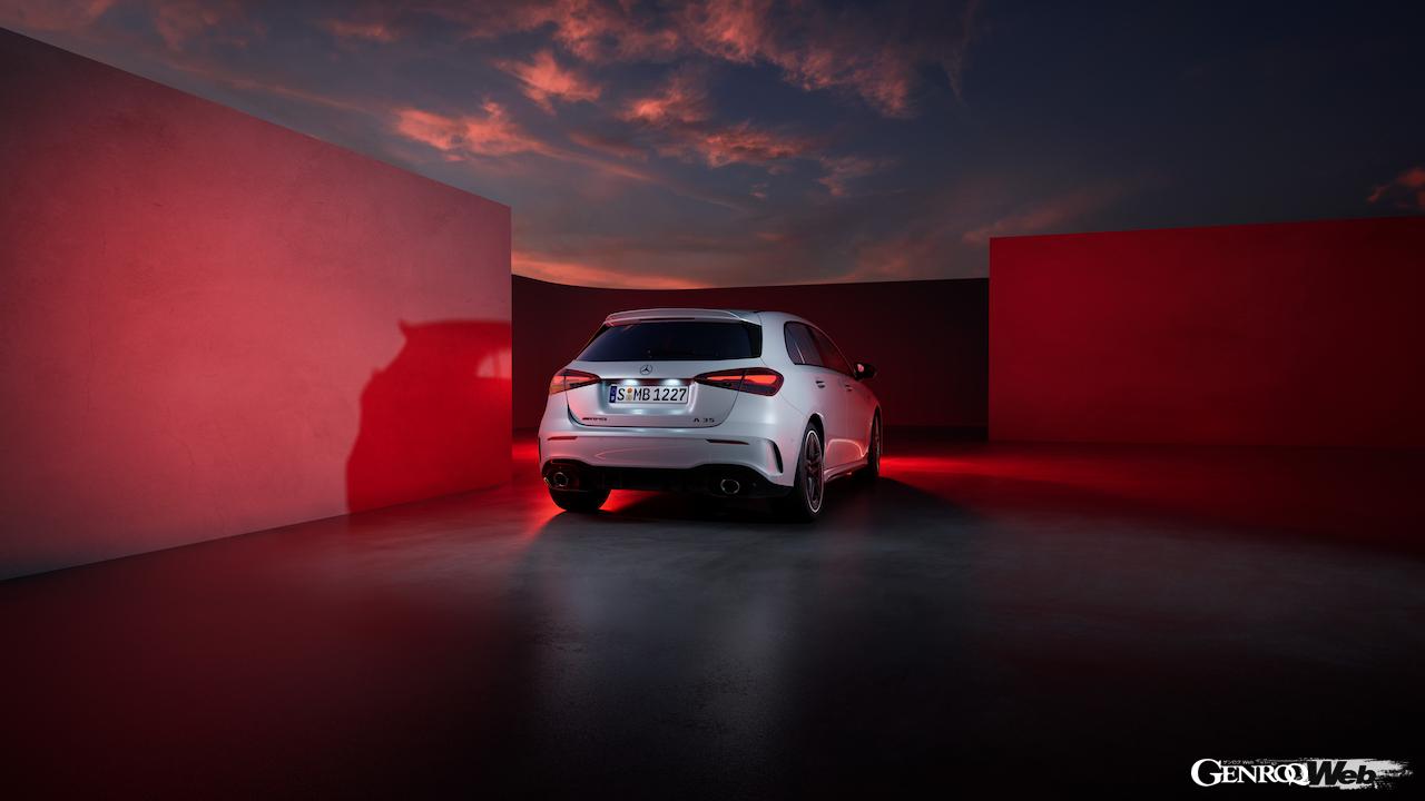 メルセデスAMG A 35 4MATICのエクステリア。