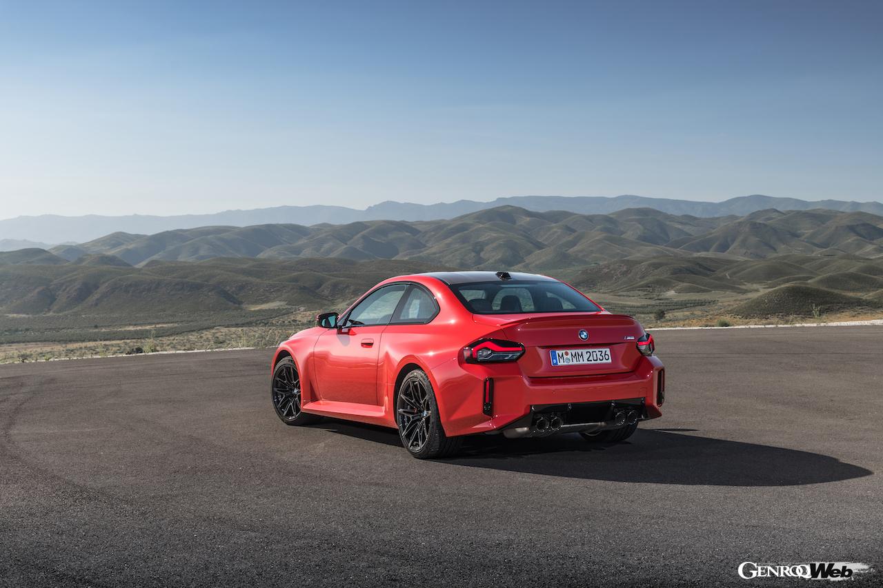 2代目に進化した、新型BMW M2のエクステリア。