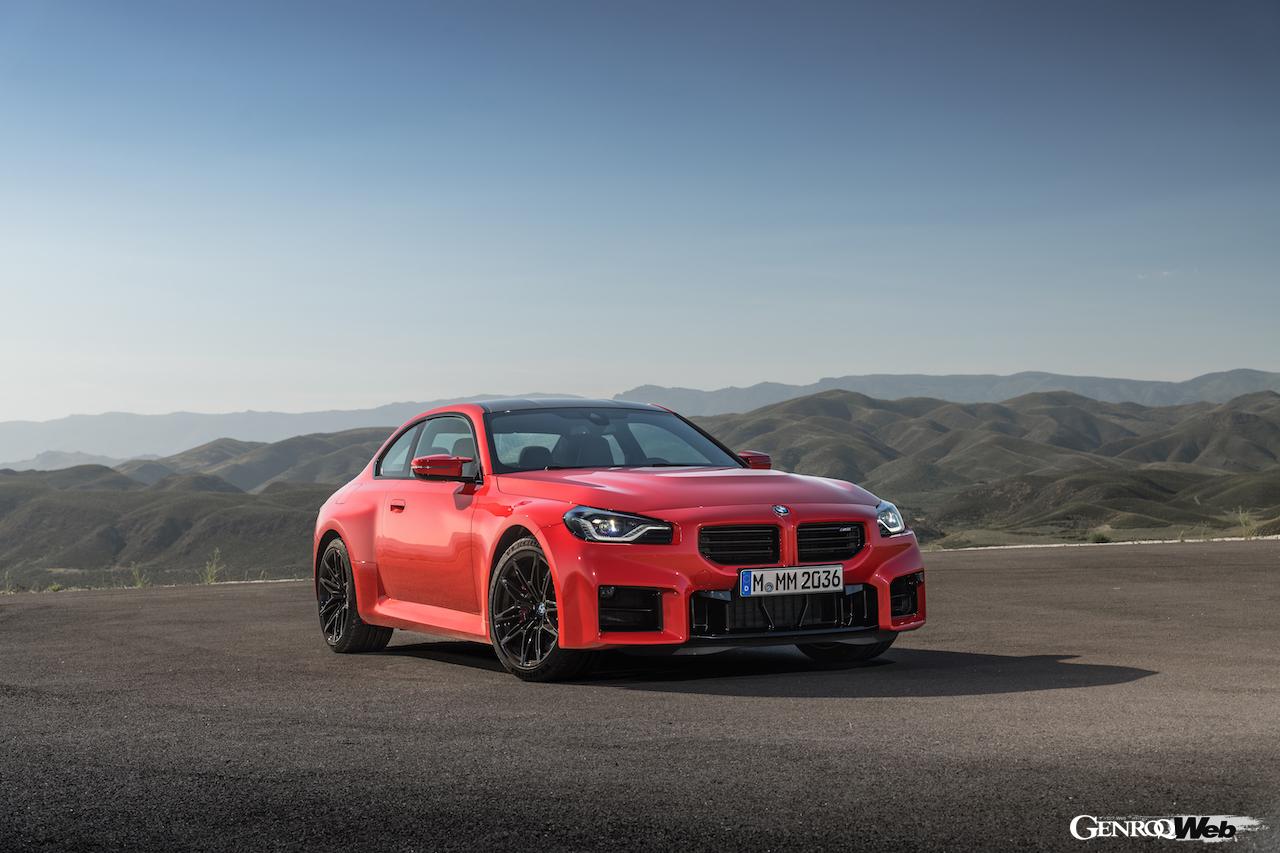 2代目に進化した、新型BMW M2のエクステリア。