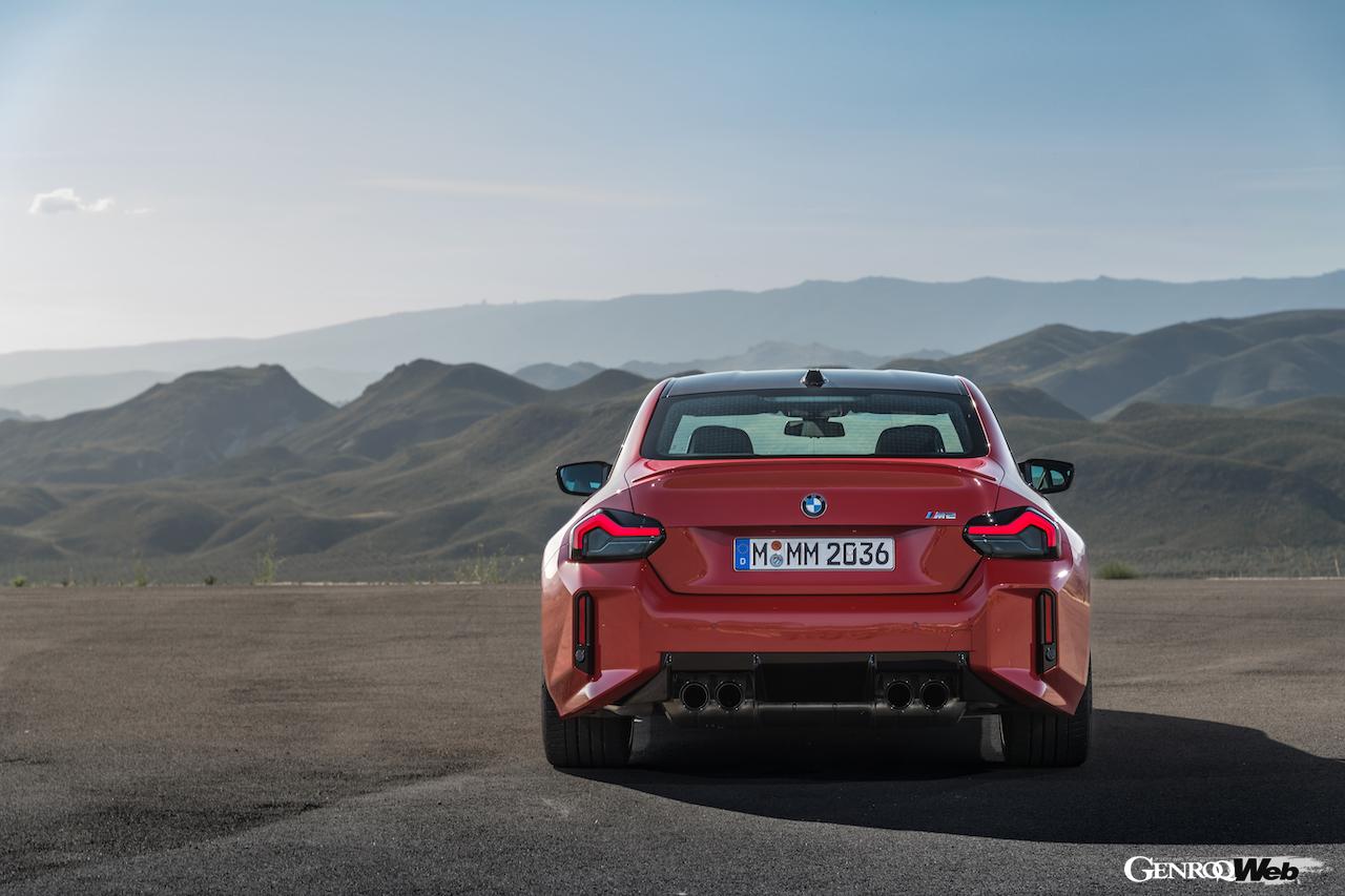 2代目に進化した、新型BMW M2のエクステリア。