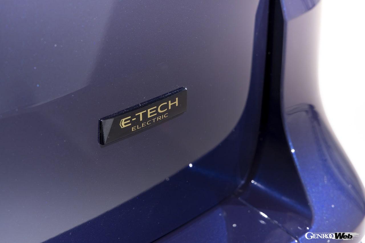 ルノー カングー E-Tech エレクトリックのディテール。