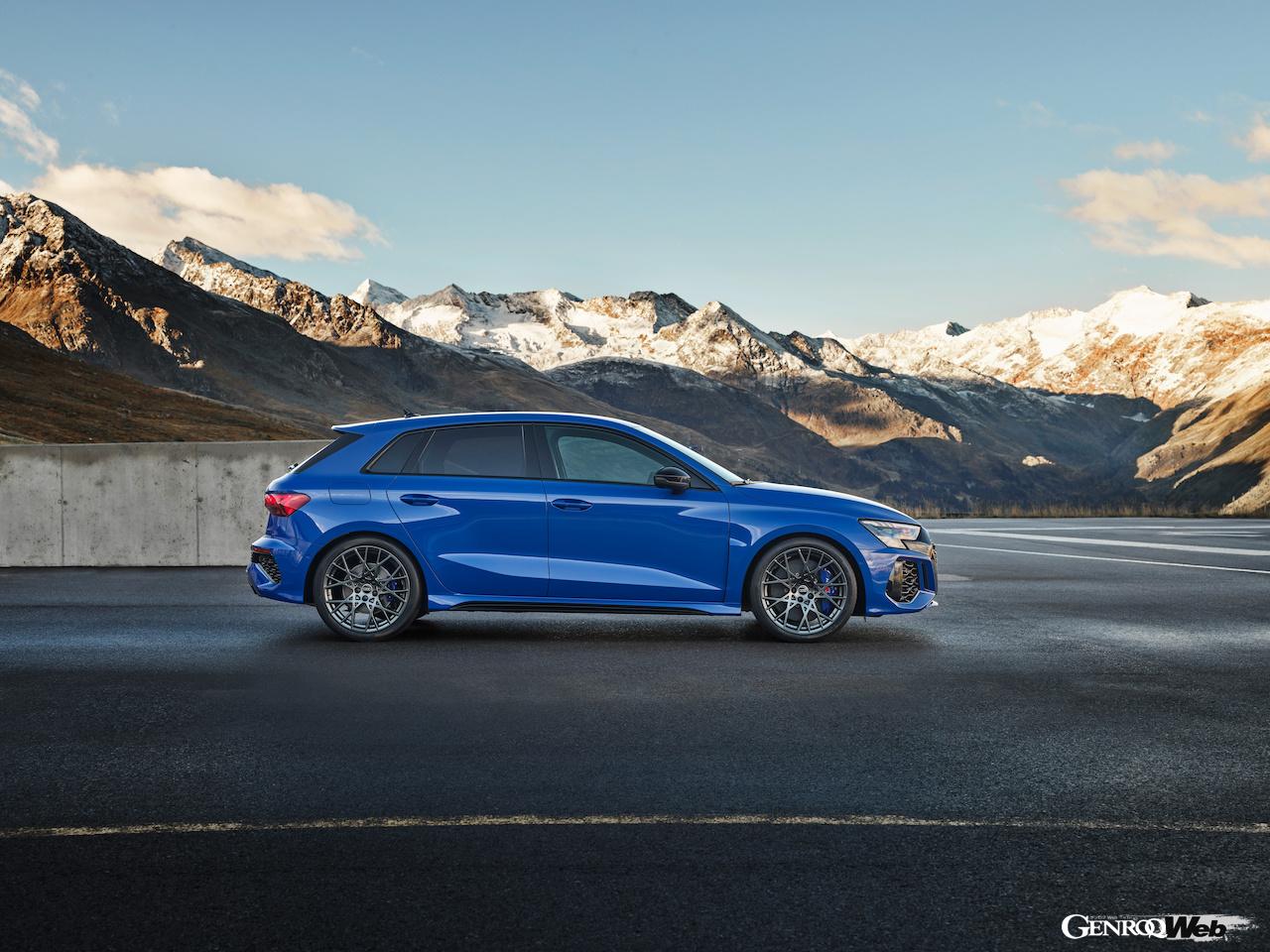 アウディ RS 3 スポーツバック パフォーマンスエディションのエクステリア。