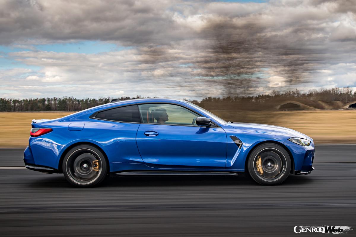 全幅や全高はほとんど変わらないが、全長が225mm、ホイールベースが108mmもM4の方が長い。運動性能や取り回しも別物となるだろう。