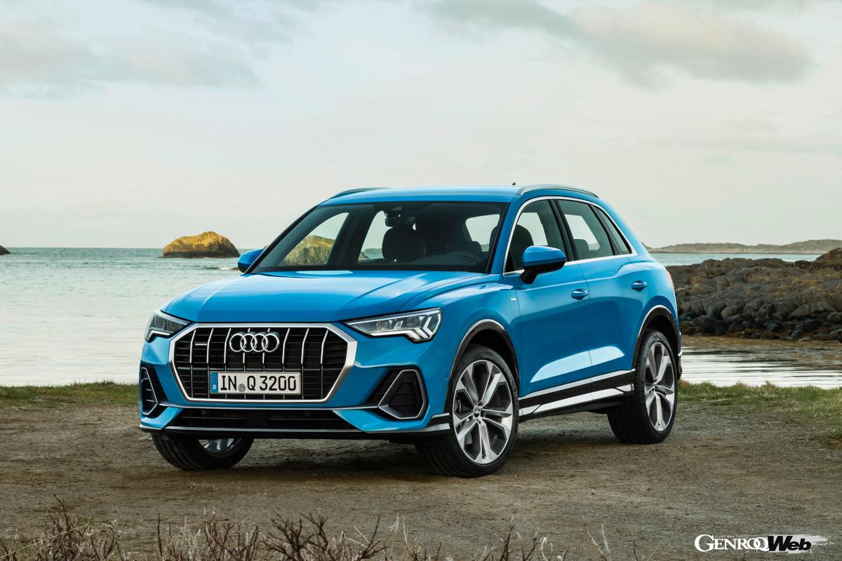 BMW X1もアウディQ3も、ともに全長4500mm、全幅1850mmという絶妙なサイズ。全高はQ3が1610mm、Q3スポーツバックが1565mmでX1の1642mmよりも低くなっている。