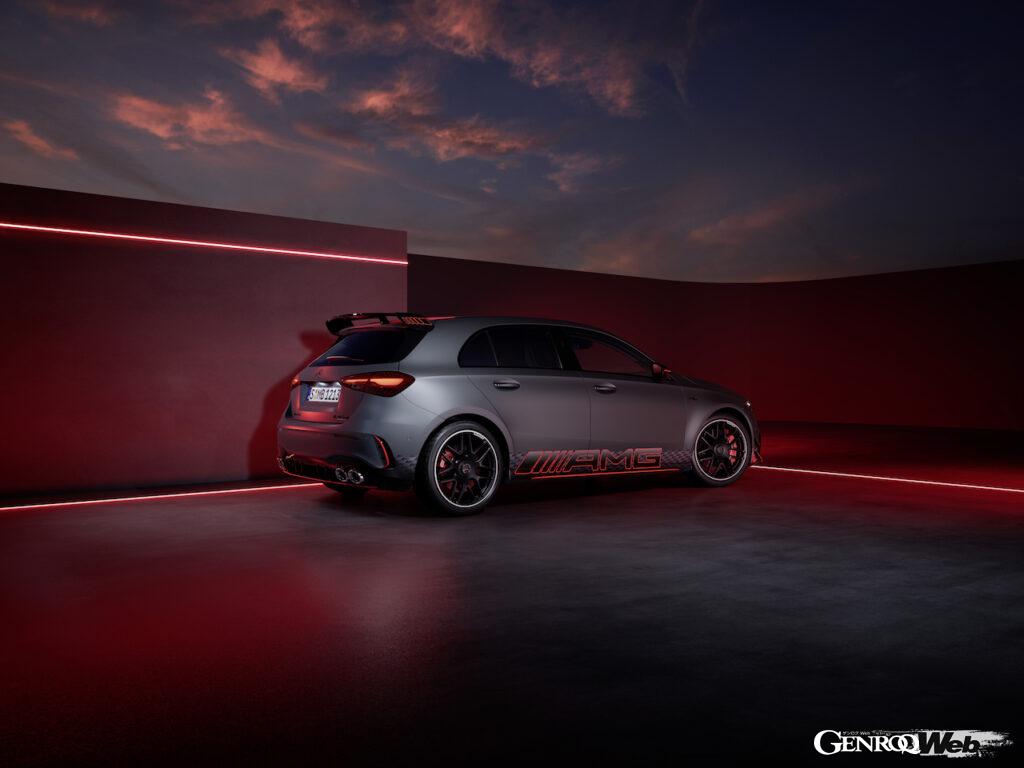 メルセデスAMG A 45 S 4MATIC+ のエクステリア。