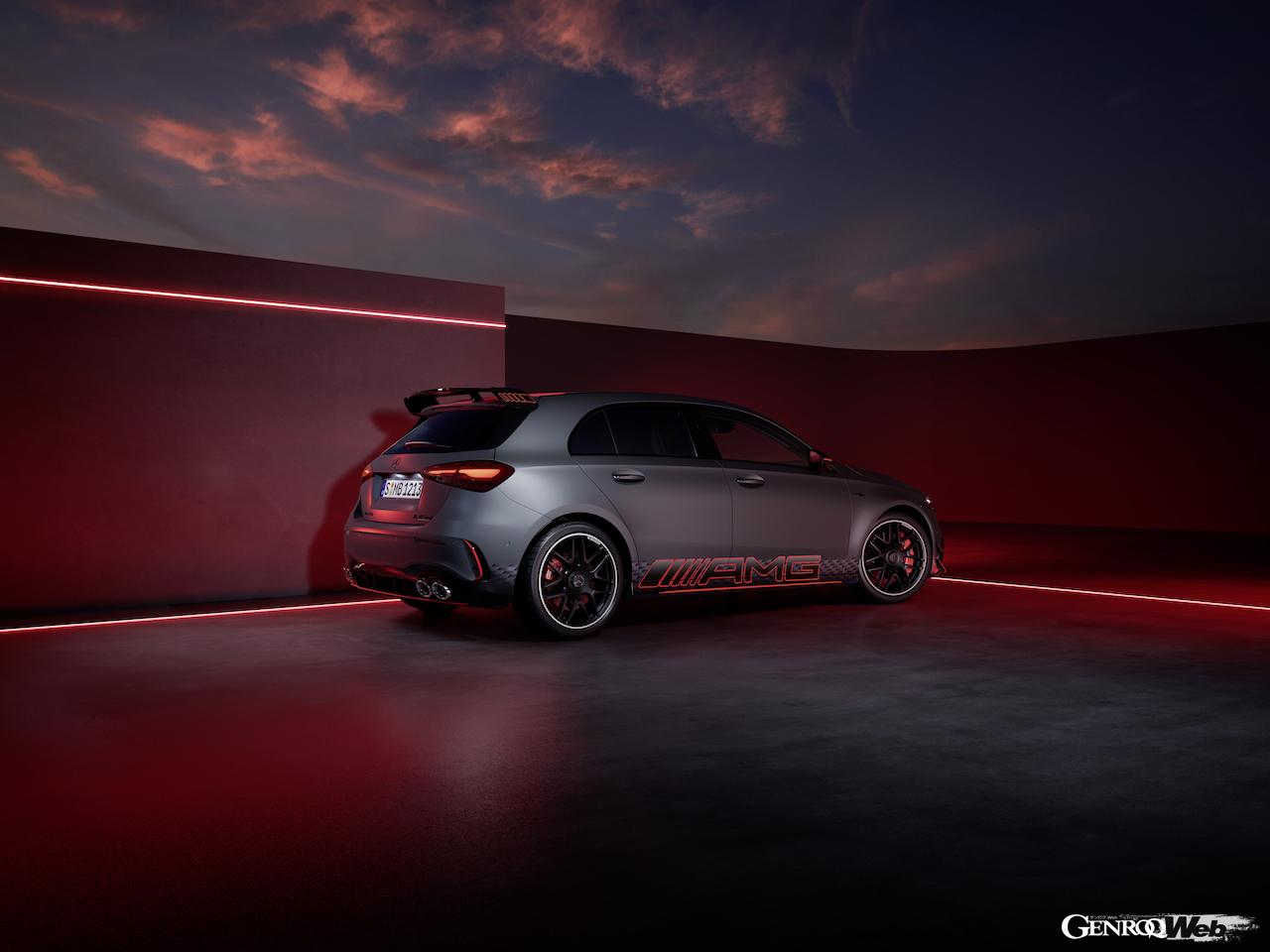 メルセデスAMG A 45 S 4MATIC+ のエクステリア。