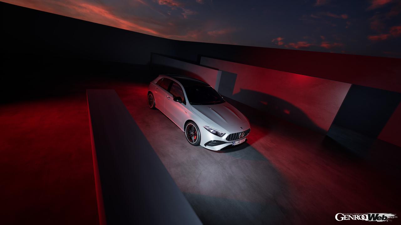 メルセデスAMG A 35 4MATICのエクステリア。