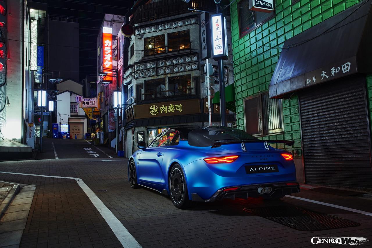 アルピーヌ A110 Rのリヤスタイル