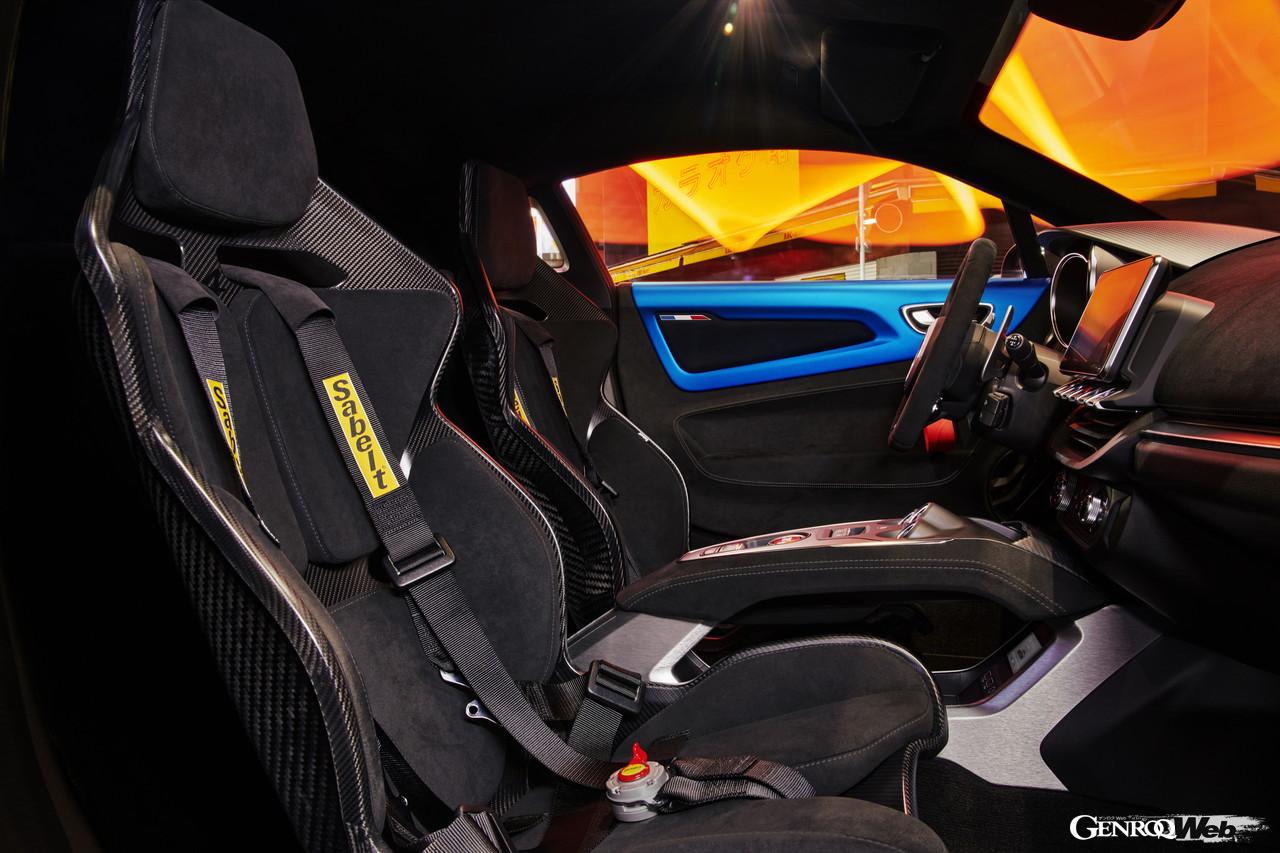 アルピーヌ A110 Rのコクピット