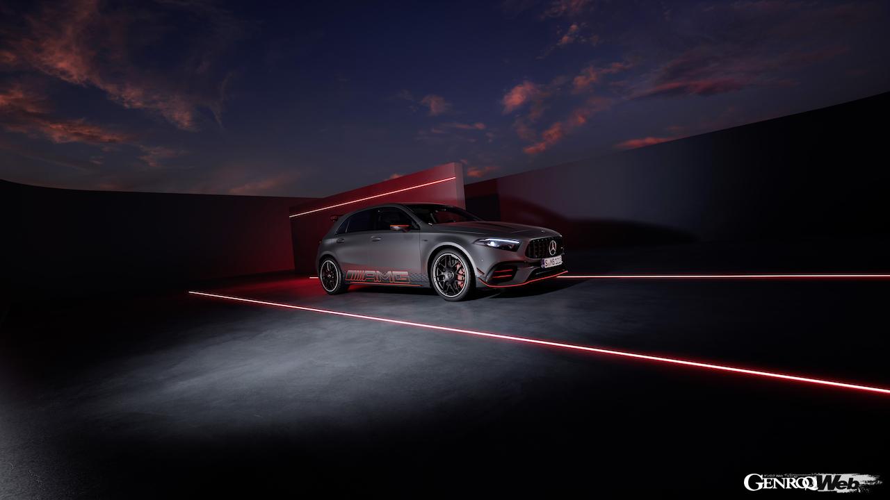 メルセデスAMG A 45 S 4MATIC+ のエクステリア。