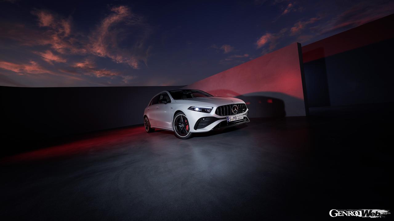 メルセデスAMG A 35 4MATICのエクステリア。