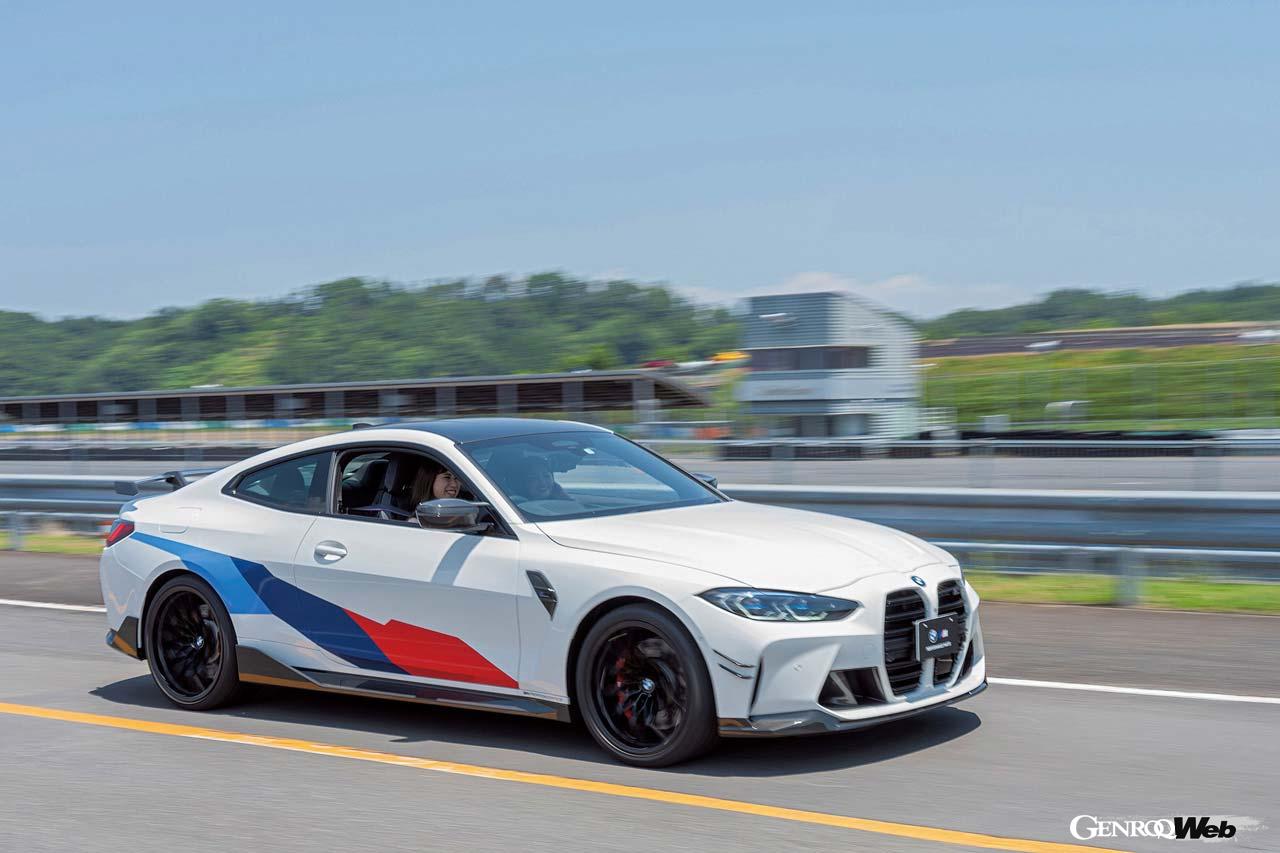 アンバサダーガール2人がM4 コンペティションに試乗し、Mのスポーティネスを堪能する！