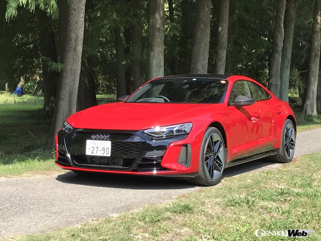 ウナ丼×GENROQコラボ、アウディ RS e-tron GT