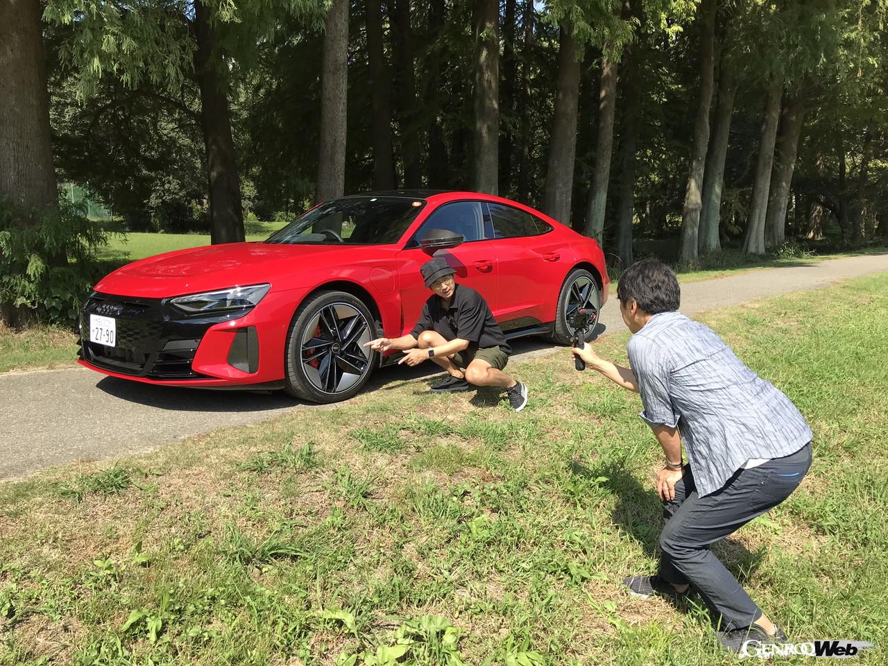 ウナ丼×GENROQコラボ、アウディ RS e-tron GT