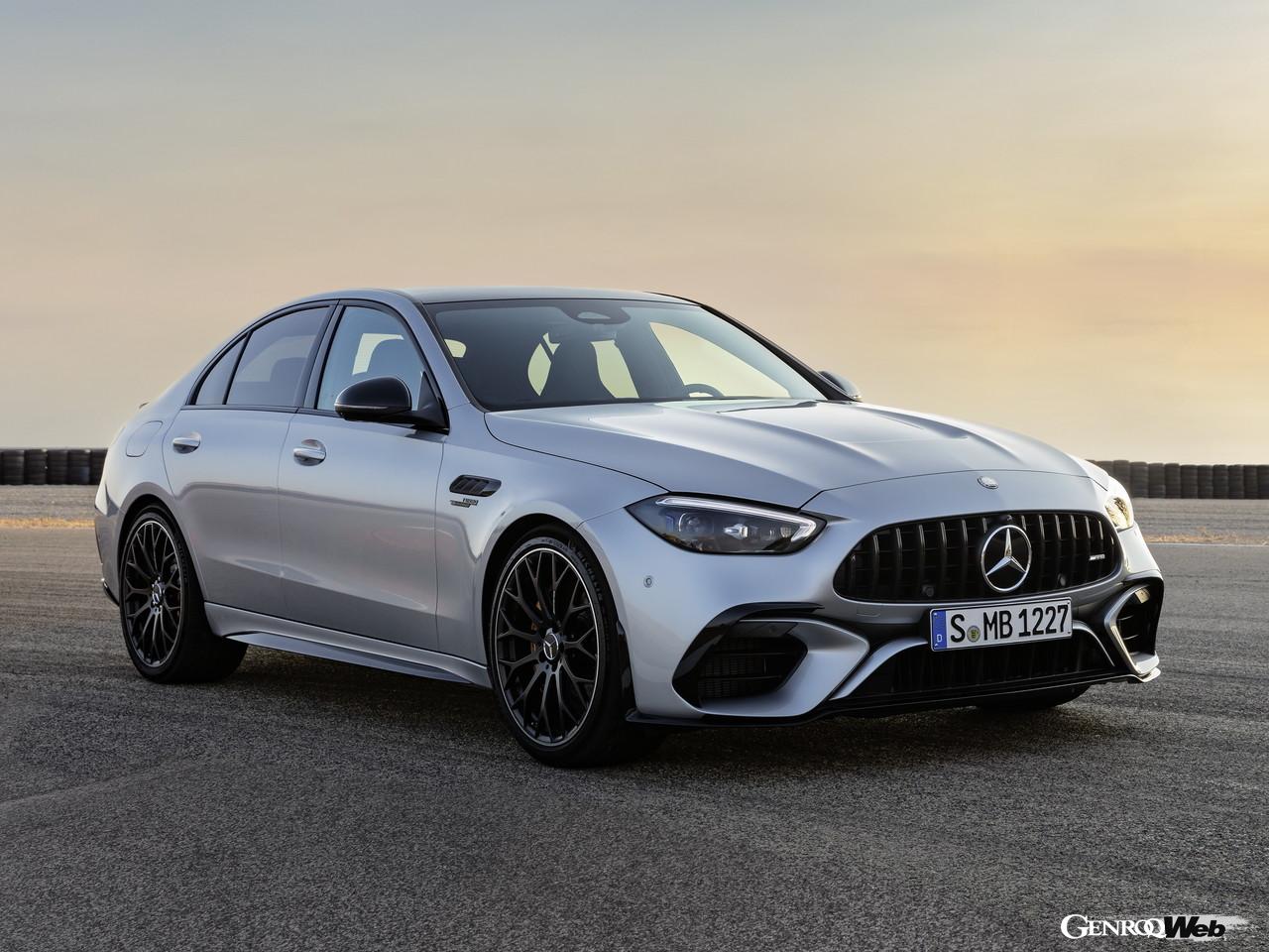 メルセデスAMG C 63 S E パフォーマンスのフロントスタイル