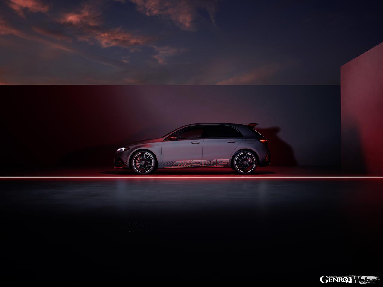 メルセデスAMG A 45 S 4MATIC+ のエクステリア。