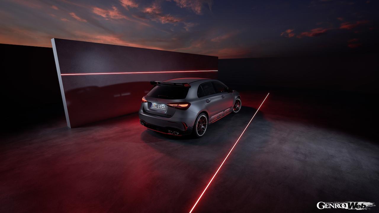 メルセデスAMG A 45 S 4MATIC+ のエクステリア。