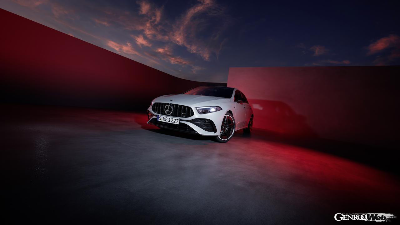 メルセデスAMG A 35 4MATICのエクステリア。