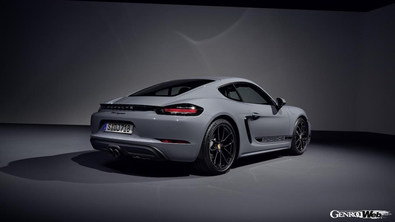 ポルシェ「718 ボクスター／ケイマン」に懐かしい演出の特別仕様