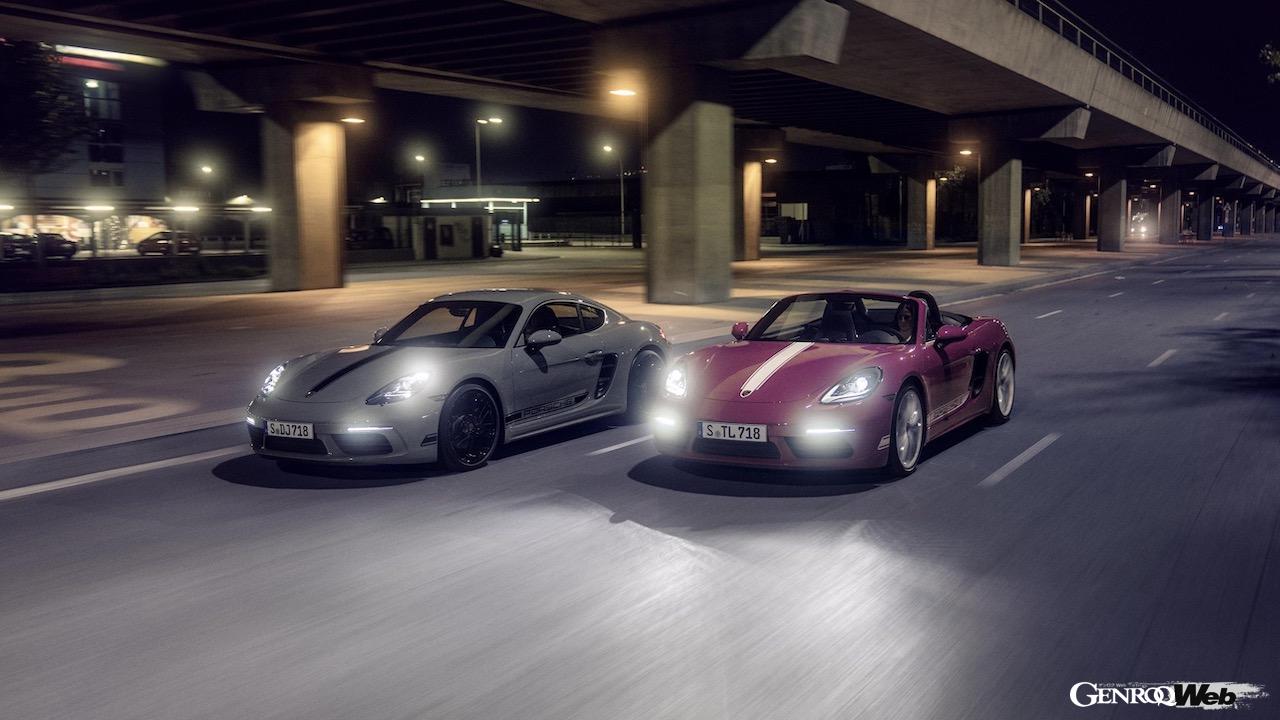 個性的なエクステリアを実現する「スタイルエディション」が、ポルシェ 718 ボクスターと718 ケイマンに追加された。