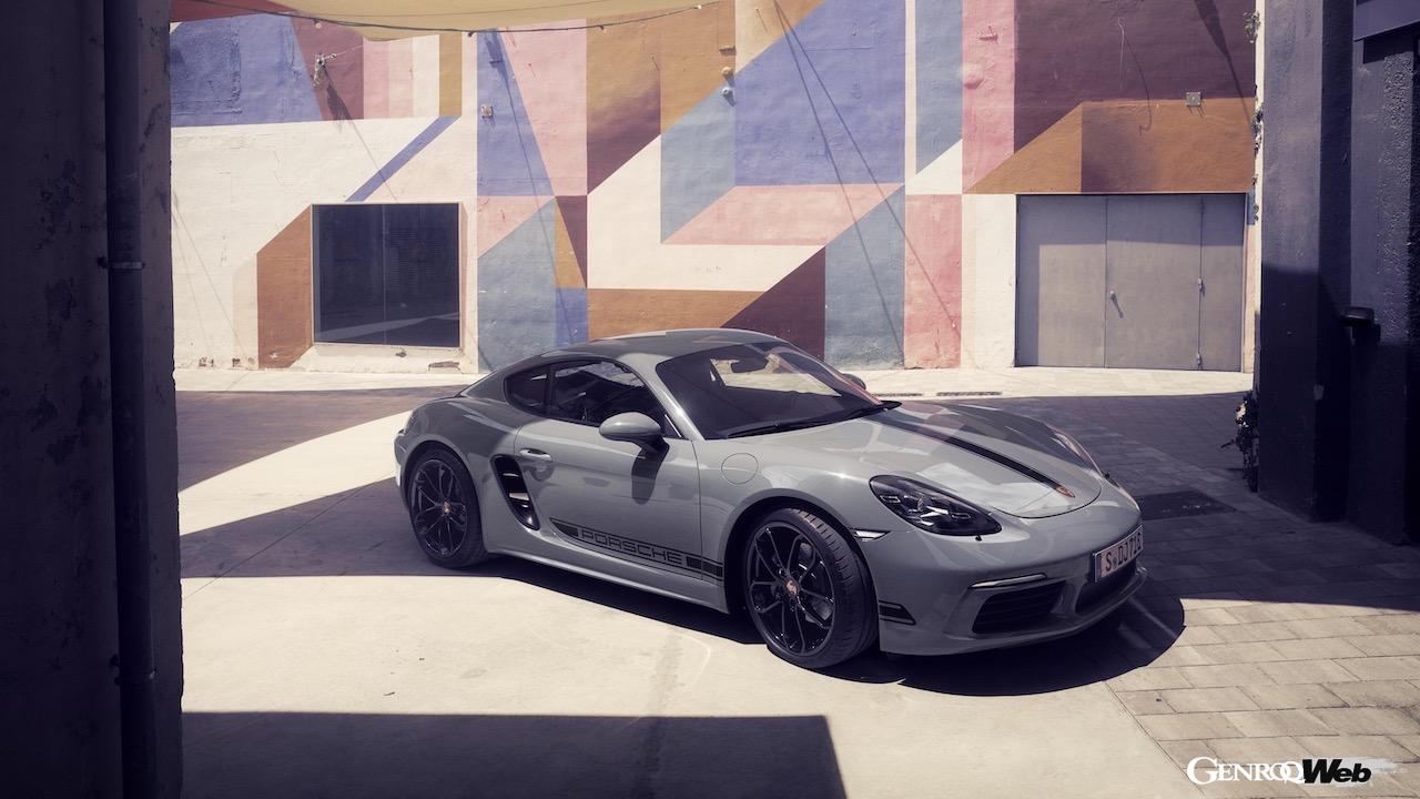 「ポルシェ 718 ケイマン スタイルエディション」のエクステリア。