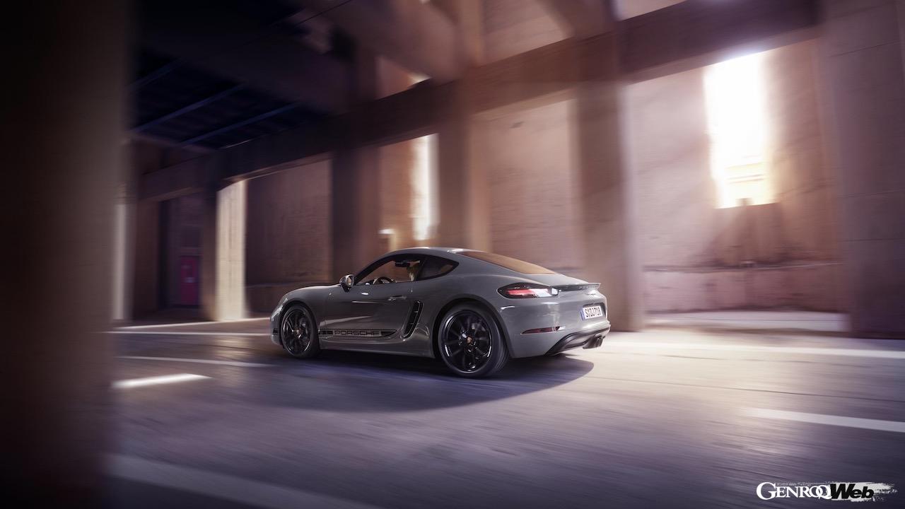 「ポルシェ 718 ケイマン スタイルエディション」のエクステリア。