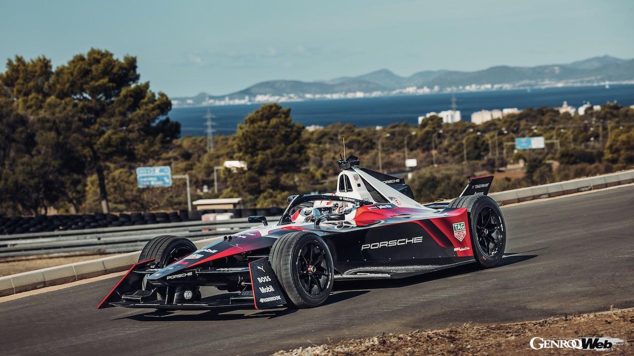 新シーズンに向けてイタリアで精力的にテストを続ける「ポルシェ 99X エレクトリック Gen3」。