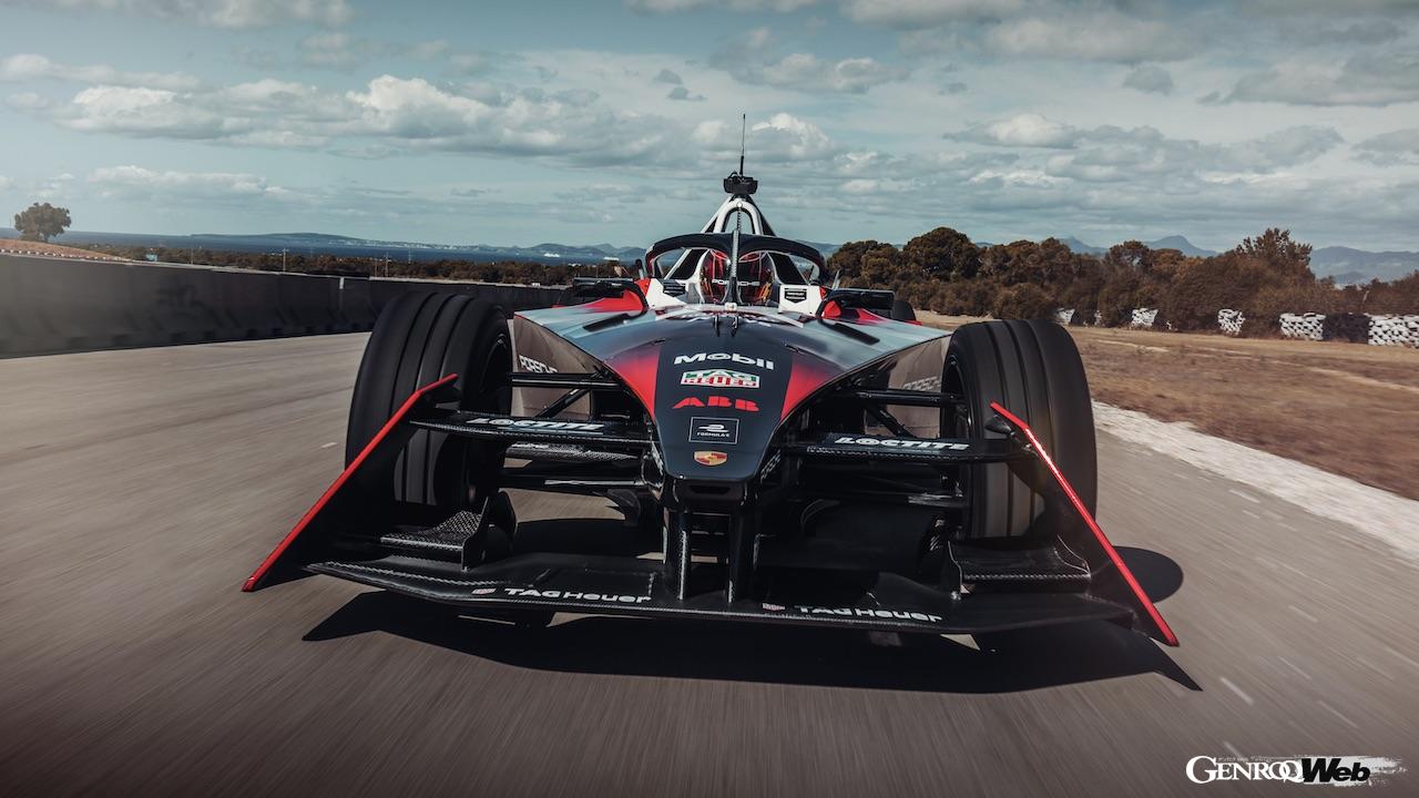 新シーズンに向けてイタリアで精力的にテストを続ける「ポルシェ 99X エレクトリック Gen3」。