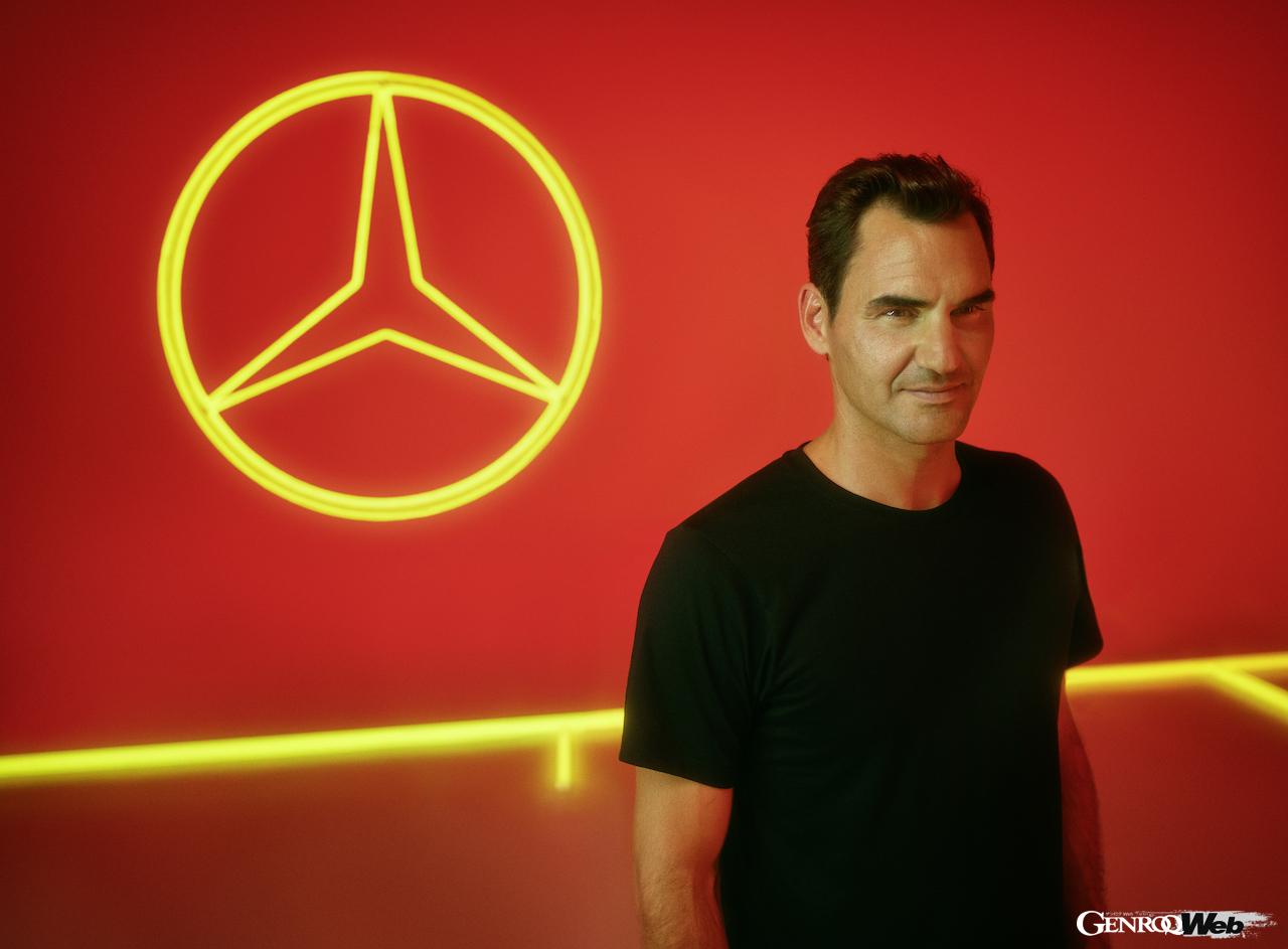 長年ロジャー・フェデラーをサポートしてきたメルセデス・ベンツ。両者が共同で新たな社会貢献プロジェクトを立ち上げた。