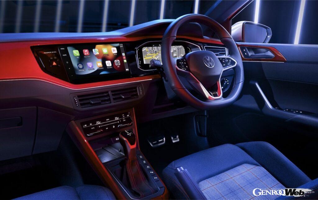 「フォルクスワーゲン ポロ GTI」改良新型のインテリア。