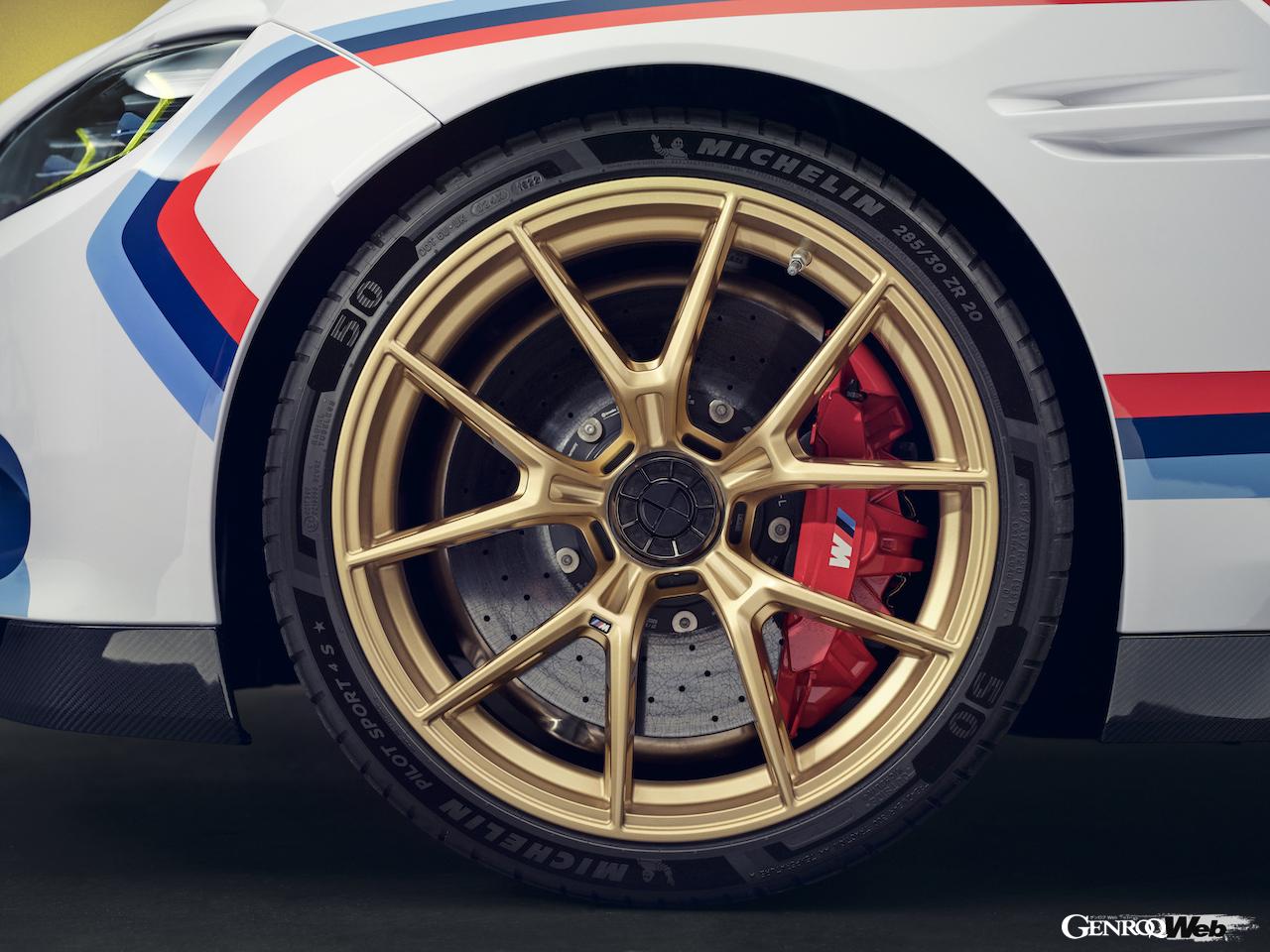 BMW M社50周年の最後を飾るスペシャルモデル「BMW 3.0 CSL」のエクステリア。