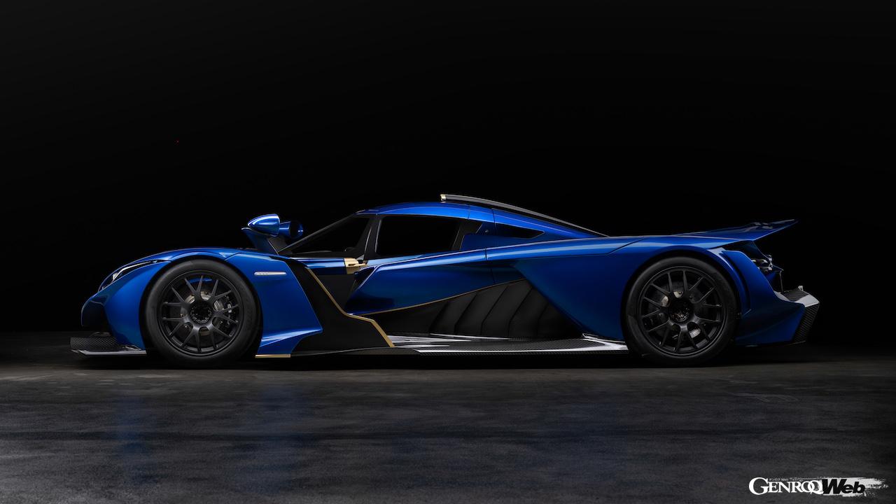 公道走行可能なプロトタイプレーシングカー「プラガ ボヘマ」のエクステリア。