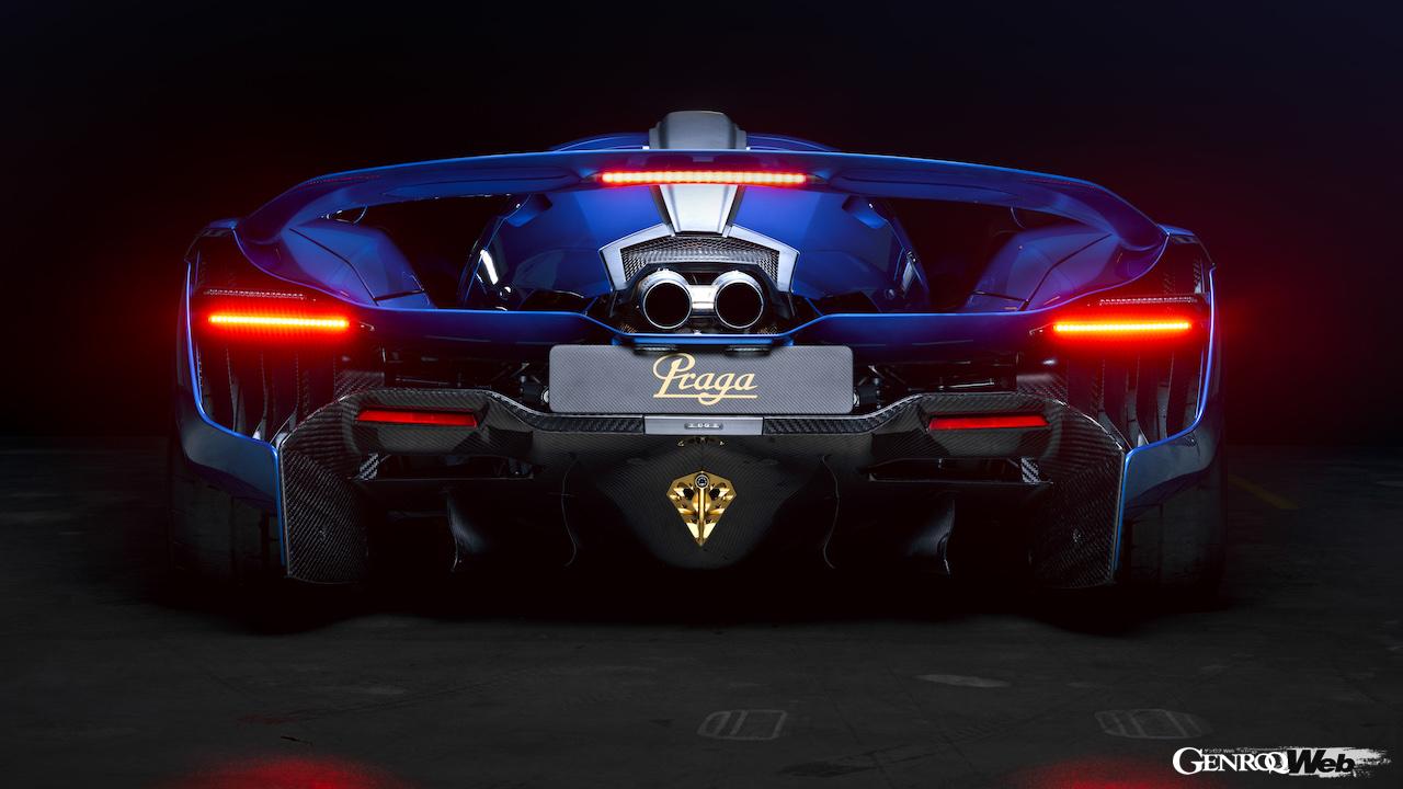 公道走行可能なプロトタイプレーシングカー「プラガ ボヘマ」のエクステリア。