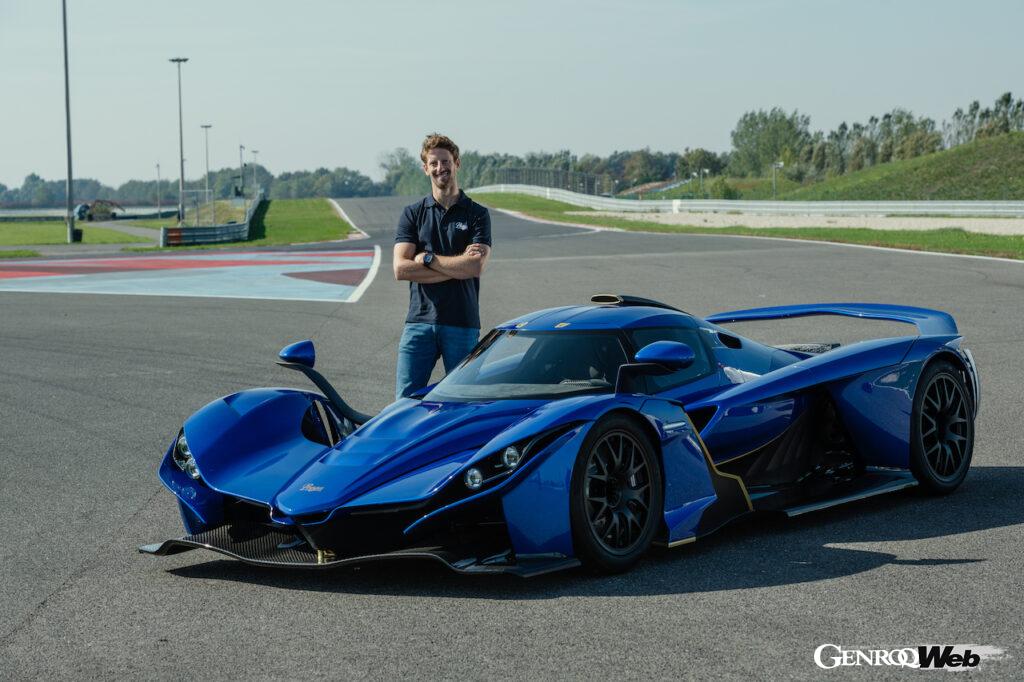 プラガ ボヘマの開発・テストには、F1やインディカーへの参戦経験を持つロマン・グロージャンが参加している。