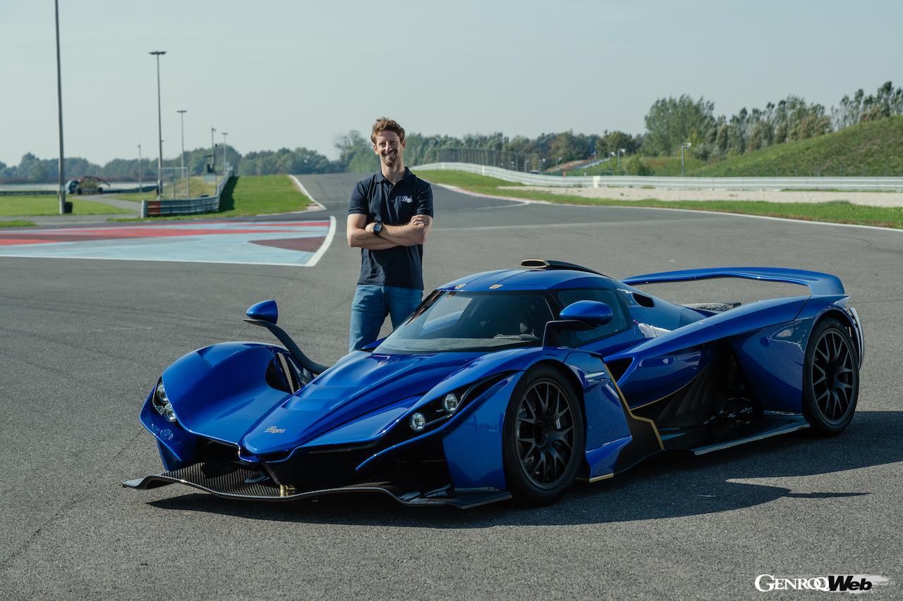 プラガ ボヘマの開発・テストには、F1やインディカーへの参戦経験を持つロマン・グロージャンが参加している。