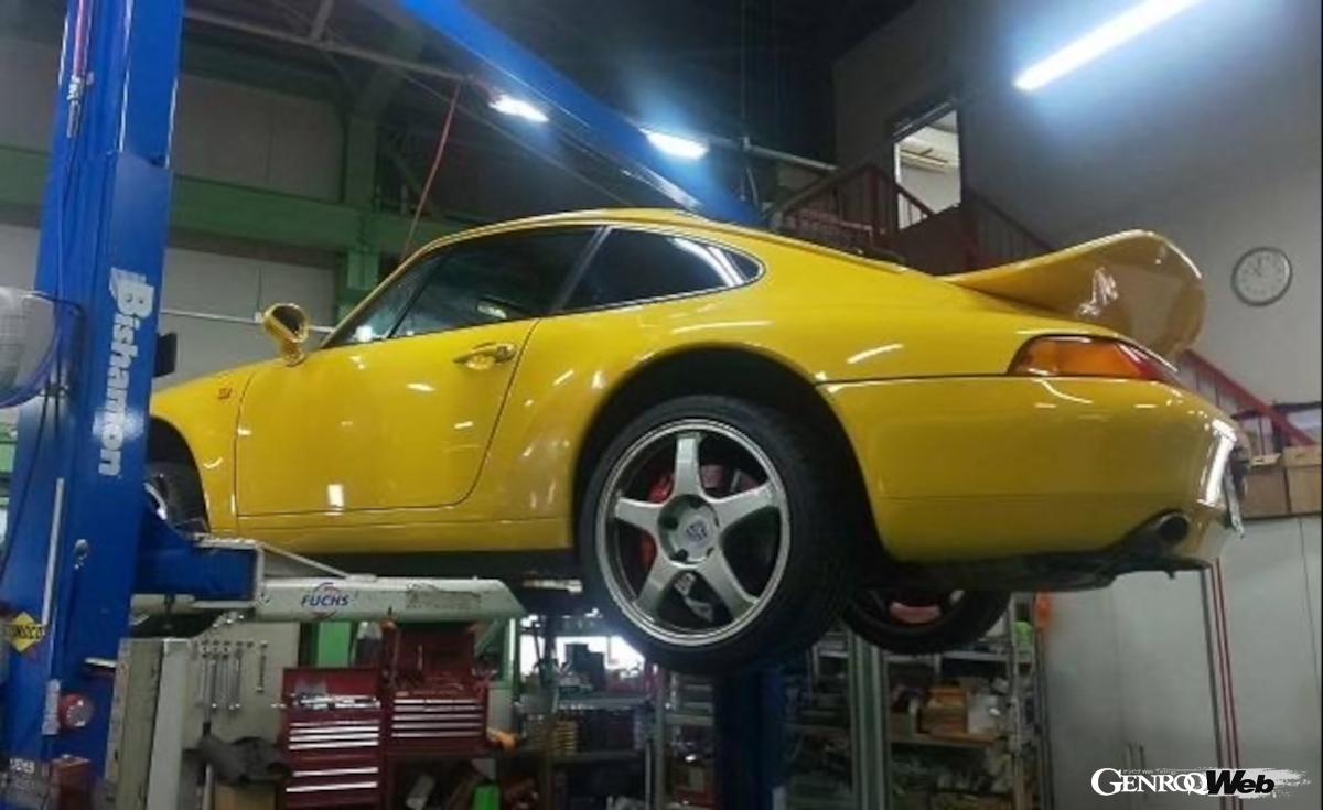 リフトに乗って診断を受ける993。果たしてその結果は!?