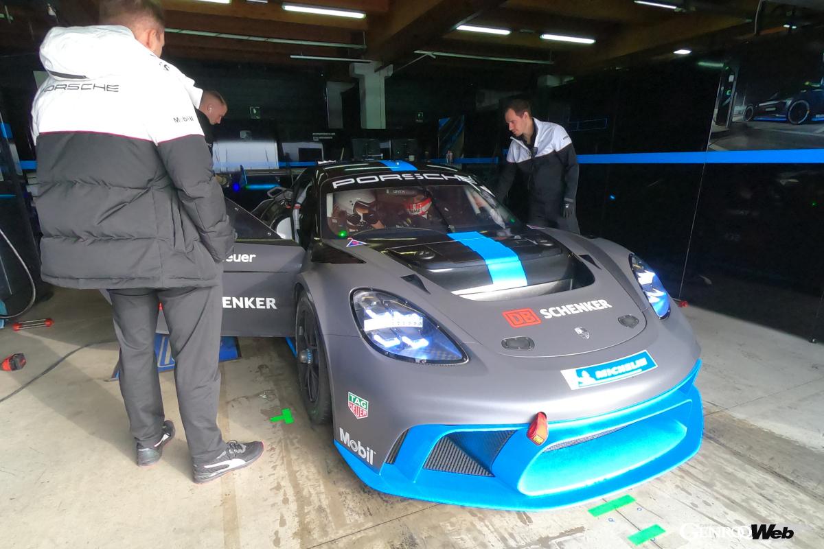 PECフランチャコルタの目玉は全長2.5kmのハンドリングサーキット。今回の取材ではGT4 eパフォーマンスの同乗試乗が行われた。