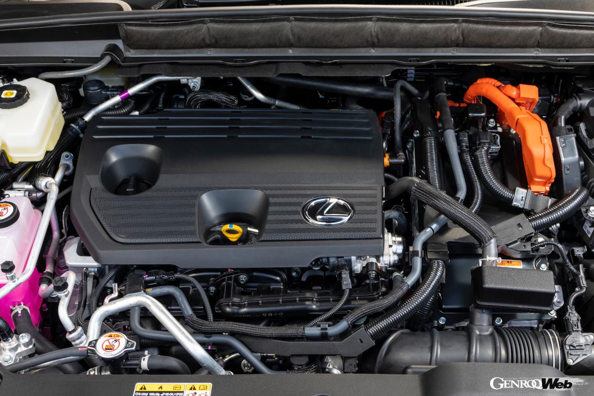「RX450h+」の2.5リッター直列4気筒＋プラグインハイブリッドシステム