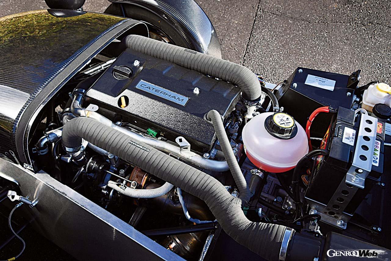 現行スズキ・ジムニーのR06A型エンジンを新たに搭載したことでアウトプットは先代モデルより+5PS/+9Nm向上している。